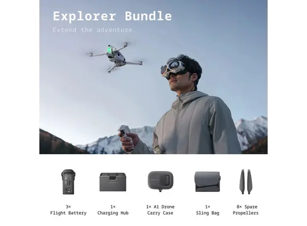 Drone Insta360 ANTIGRAVITY A1 Explorer Bundle, 5 image