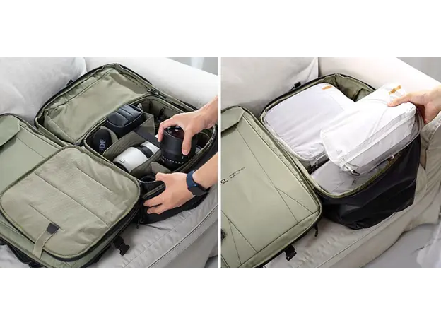 Drone bag PGYTECH OneMo Travel Backpack 35L (Olive Green), 5 image