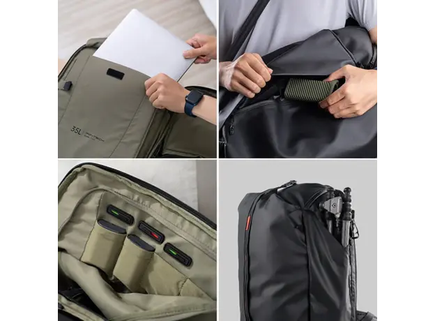 Drone bag PGYTECH OneMo Travel Backpack 35L (Olive Green), 4 image