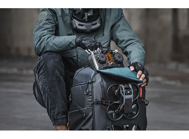 Drone bag PGYTECH OneMo FPV Backpack 30L (Space Black), 6 image
