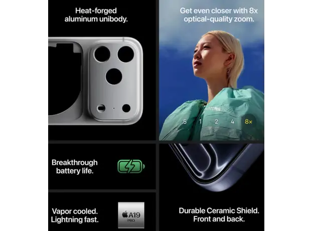 მობილური ტელეფონი Apple IPhone 17 Pro 256GB Cosmic Orange/D, 7 image