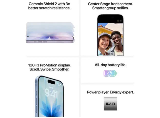 მობილური ტელეფონი Apple IPhone 17 256GB Sage/D, 7 image