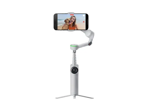 Insta360 Flow 2 Pro AI Tracker Bundle/ Stone Gray Stabilizer, 7 image