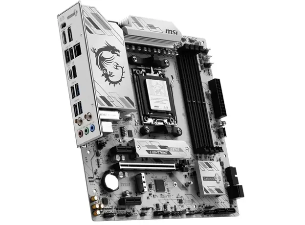 Motherboard MSI B850M GAMING PLUS WIFI6E sAM5 B850 4xDDR5 M.2 HDMI DP WiFi BT mATX, 3 image