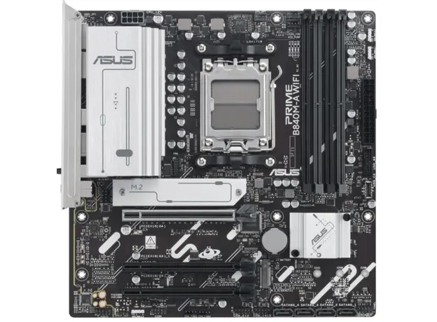Motherboard ASUS PRIME B840M-A WIFI sAM5 B840 4xDDR5 M.2 HDMI DP Wi-Fi BT mATX