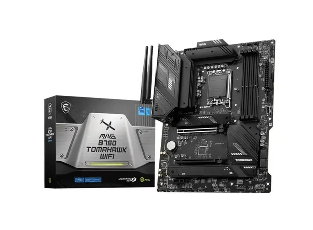 Motherboard MSI MAG B760 TOMAHAWK WIFI s1700 B760 4xDDR5 M.2 HDMI DP Wi-Fi BT ATX, 4 image