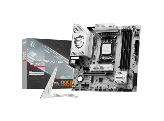 Motherboard MSI B850M GAMING PLUS WIFI6E sAM5 B850 4xDDR5 M.2 HDMI DP WiFi BT mATX
