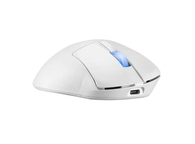 ASUS Mouse ROG Keris II Ace, RGB, USB-A/WL/BT, white, 4 image