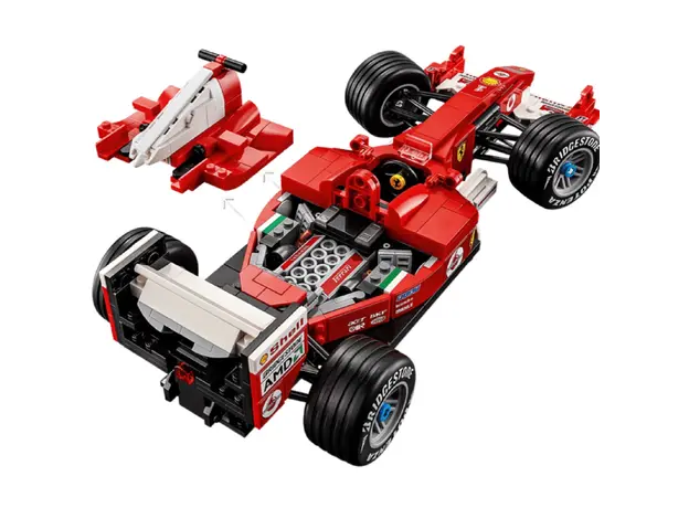 LEGO Constructor Icons Ferrari F2004 and Michael Schumacher, 3 image