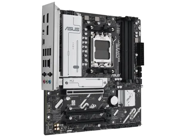 Motherboard ASUS PRIME B840M-A WIFI sAM5 B840 4xDDR5 M.2 HDMI DP Wi-Fi BT mATX, 2 image