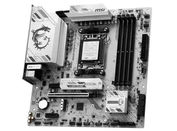 Motherboard MSI B850M GAMING PLUS WIFI6E sAM5 B850 4xDDR5 M.2 HDMI DP WiFi BT mATX, 2 image