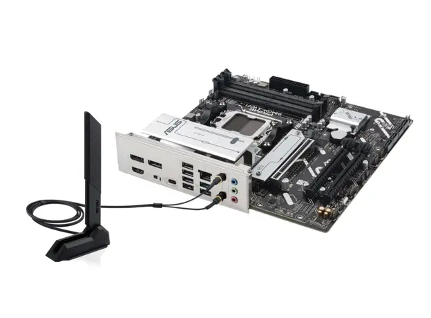 Motherboard ASUS PRIME B840M-A WIFI sAM5 B840 4xDDR5 M.2 HDMI DP Wi-Fi BT mATX, 3 image