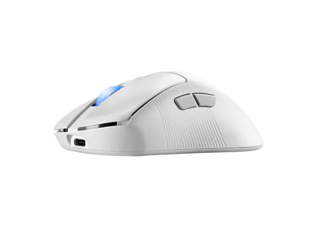 ASUS Mouse ROG Keris II Ace, RGB, USB-A/WL/BT, white, 5 image