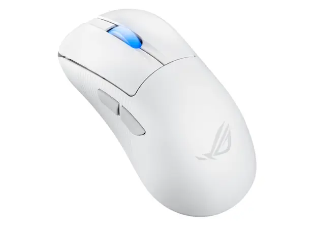 ASUS Mouse ROG Keris II Ace, RGB, USB-A/WL/BT, white, 2 image