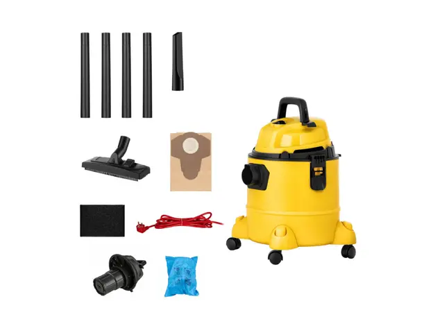 2E Professional vacuum cleaner PowerClean 20P 1000W 15kPa 20L container wet/dry cleaning air blower function IPX4 4.8kg, 7 image