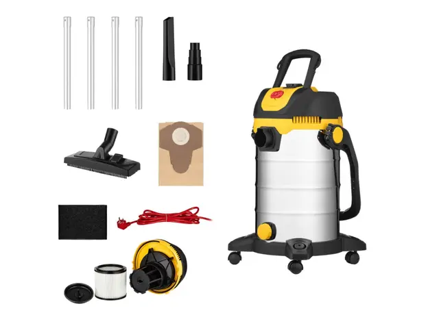 Vacuum cleaner 2E Professional PowerClean 30S 1200W 17kPa 30L container 220V/2000W, 9 image