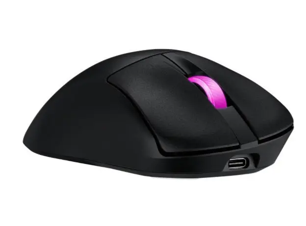 ASUS Mouse ROG Keris II Origin, RGB, USB-A/WL/BT, black, 3 image