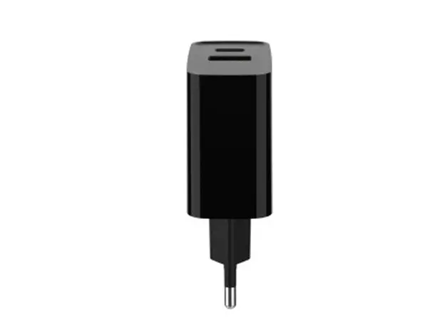 Adapter Gembird TA-UC-PDQC20-01-BK 2-port 20W USB Fast Charger Black, 3 image