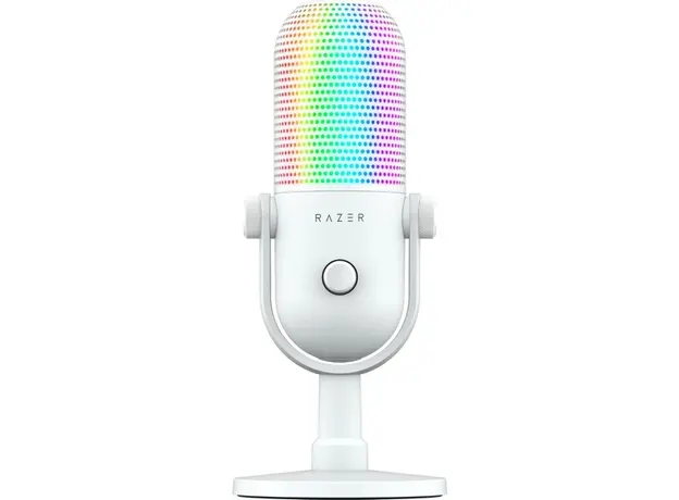 Razer gaming microphone Seiren V3 Chroma, Uni, RGB, USB-A, 2m, white
