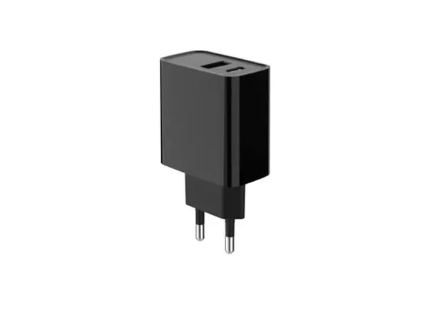 Adapter Gembird TA-UC-PDQC20-01-BK 2-port 20W USB Fast Charger Black, 4 image