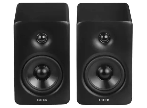 Edifier M90 Speaker, 100W, HDMI eARC, Optical, Type-C, AUX, Bluetooth, Compact Active Speaker, Black, 3 image