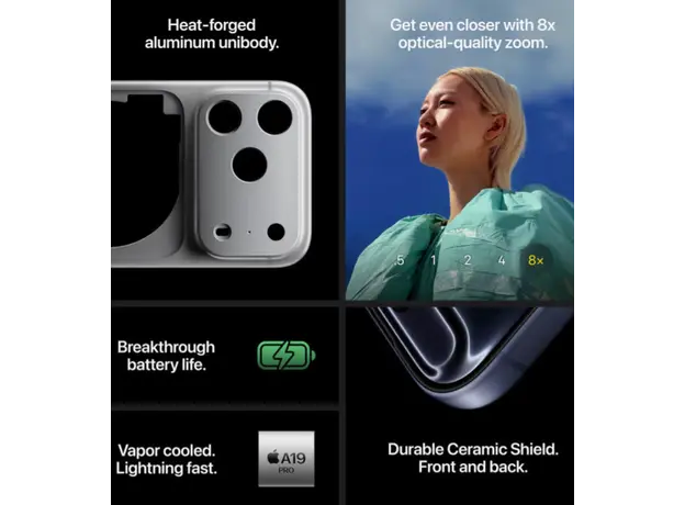 მობილური ტელეფონი Apple IPhone 17 Pro Max 512GB Silver eSIM, 6 image