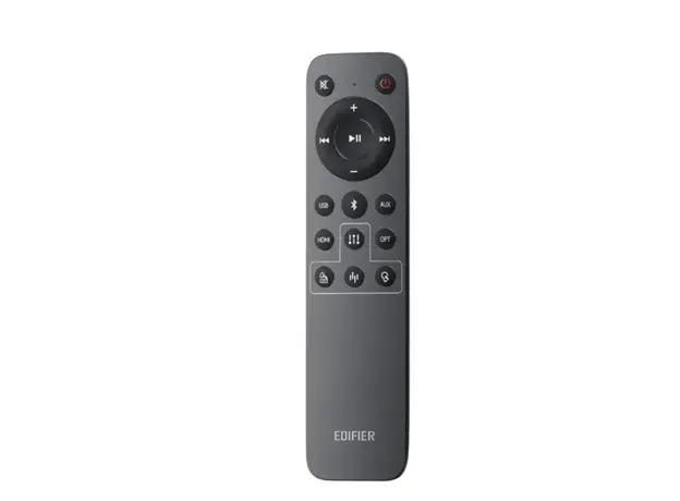 Edifier M90 Speaker, 100W, HDMI eARC, Optical, Type-C, AUX, Bluetooth, Compact Active Speaker, Black, 5 image
