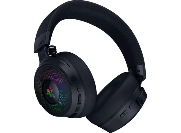 Razer Gaming Headset Kraken V4 Pro, mini-jack/USB-A/BT/WL, RGB, black, 3 image