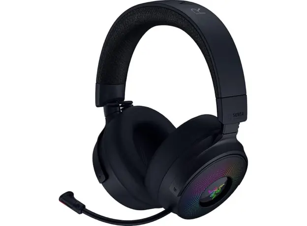 Razer Gaming Headset Kraken V4 Pro, mini-jack/USB-A/BT/WL, RGB, black