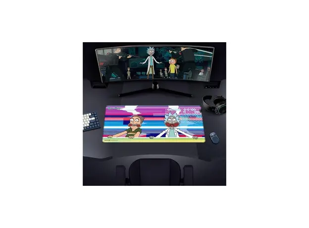 Rick and Morty Mousepad Glitched, XL, 9 image