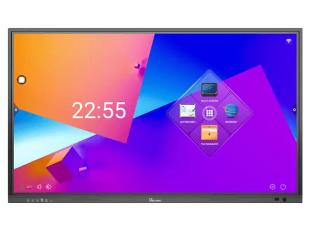 Interactive screen Allscreen Interactive Flat Panels SB-65A14-8/128, 65” 4K, Android 14, RAM 8GB, 128GB, Smart Board, Black
