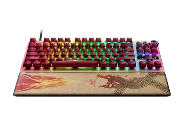 Razer Keyboard Huntsman V3 Pro TKL, 84key Analog Optical Switches, USB-A, EN, RGB, Counter-Strike 2 Ed., 4 image