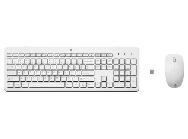 Keyboard and Mouse HP 230 WL Mouse+KB Combo WHT/3L1F0AA