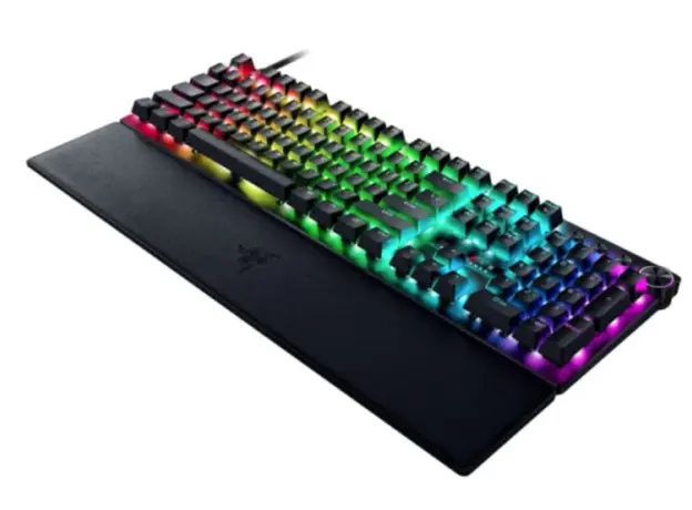 Razer Huntsman V3 Pro 8KHz Mechanical Keyboard, 104 key, Analog Optical Switch Gen-2, USB-A, EN, RGB, black, 4 image