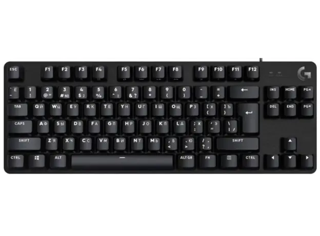 LOGITECH G413 TKL SE Corded Mechanical Gaming Keyboard - BLACK - RUS - USB - TACTILE
