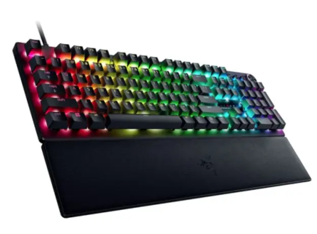 Razer Huntsman V3 Pro 8KHz Mechanical Keyboard, 104 key, Analog Optical Switch Gen-2, USB-A, EN, RGB, black, 3 image