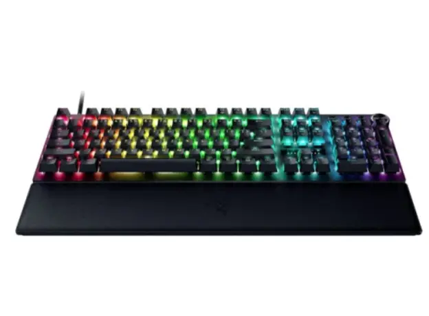 Razer Huntsman V3 Pro 8KHz Mechanical Keyboard, 104 key, Analog Optical Switch Gen-2, USB-A, EN, RGB, black, 2 image