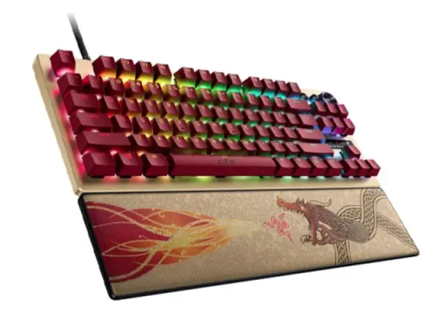 Razer Keyboard Huntsman V3 Pro TKL, 84key Analog Optical Switches, USB-A, EN, RGB, Counter-Strike 2 Ed., 2 image