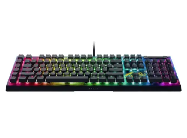 Razer BlackWidow V4 X Mechanical Keyboard, 110 key, Yellow Switch, USB-A, EN, RGB, Fortnite Edition., 4 image