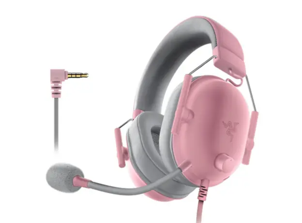 Headset Razer BlackShark V2 X for PlayStation, mini-jack, 1.3m, quartz