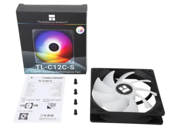 Cooler THERMALRIGHT TL-C12C-S ARGB Fan 1550 RPM±10% (in bulk), 7 image