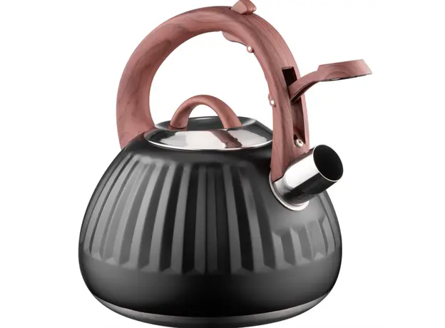 Teapot ARDESTO Gemini, 2.5l, stainless steel, black 674012410388, 2 image