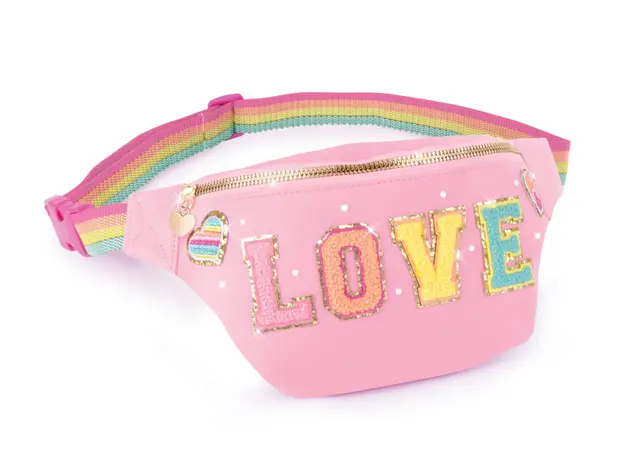 Children's Waist Bag Make It Real Fashion Bum Bag With Patches, 2 image