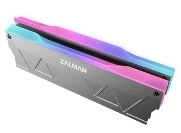 Zalman RAM heatsink MH10 memory radiator, ARGB Single/Double Sided RAM, 3-Pin, 5V, black