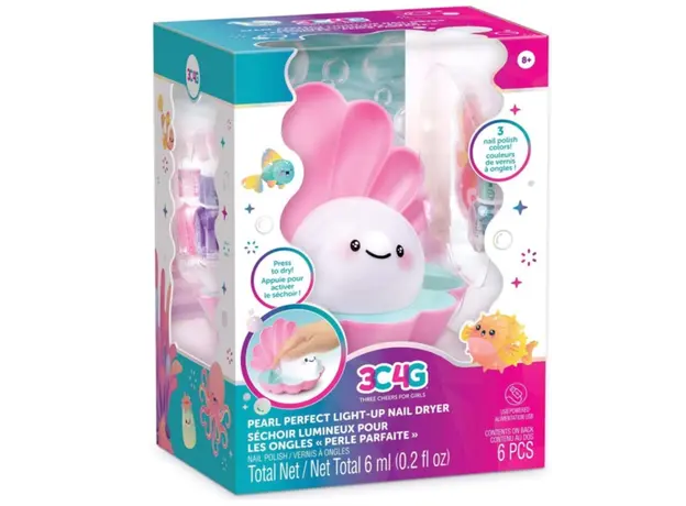 Children's nail polish dryer Make It Real Pearl Perfect Light-up Nail Dryer