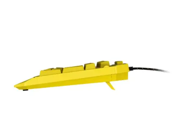 Keyboard 2E GAMING Membrane keyboard KG315 110key, USB-A, EN/RU, RGB, yellow, 3 image