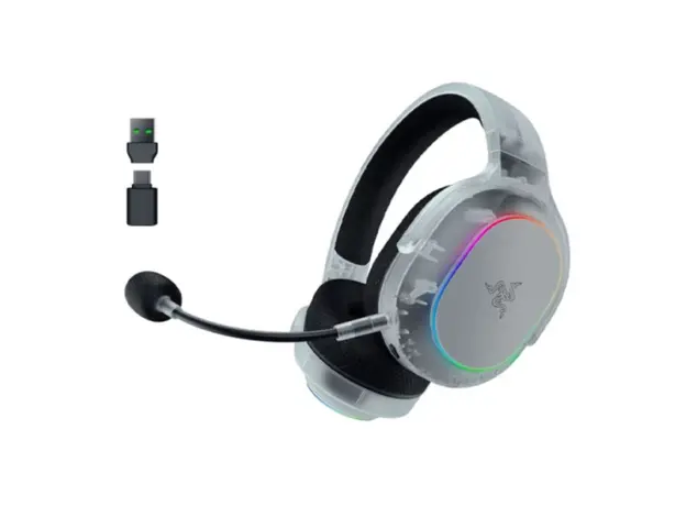 Razer Gaming Headset Barracuda X Chroma, BT/WL, RGB, Phantom White Ed.