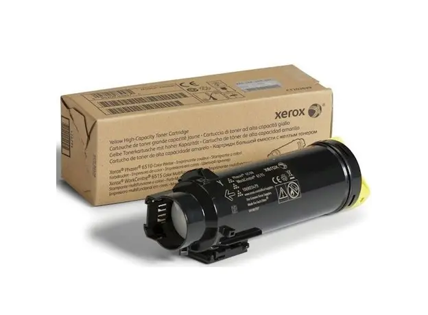 Xenox 106R03487 Toner Cartridge Yellow WC 6510/6515 (2400 Pages)