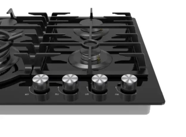 The surface of the MIDEA MG696TGB stovetop, 3 image