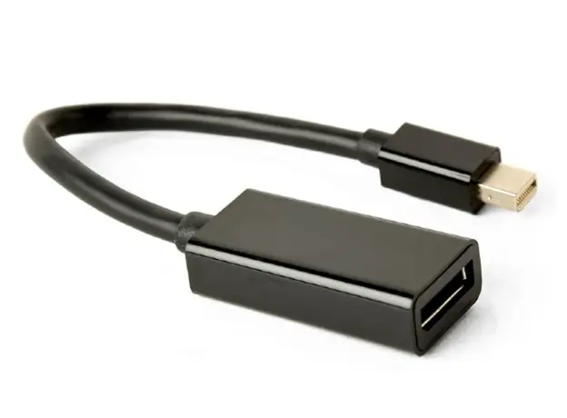 Adapter Gembird A-mDPM-DPF4K-01 4K/30Hz Mini DisplayPort to DisplayPort adapter Black